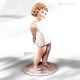 GIULIA - Capodimonte, exclusiva estatuilla de arte en porcelana refinada.