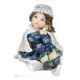 INVIERNO Capodimonte, estatuilla que representa el invierno, porcelana artística italiana.