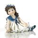 LOLLY Capodimonte, figura de porcelana artesanal, elegancia inigualable.