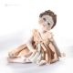 LICIA - Estatuilla de Capodimonte, belleza italiana en porcelana exclusiva.
