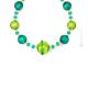 COLLAR SATURNO bisutería artística collares collares cuentas de cristal de Murano con plata 925 auténtica hecha a mano Made in Italy