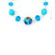 COLLAR MILLEFIORI bisutería artística collares collares cuentas de cristal de Murano con murrine hecho a mano auténtico Made in Italy