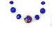 COLLAR MILLEFIORI bisutería artística collares collares cuentas de cristal de Murano con murrine hecho a mano auténtico Made in Italy