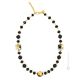 COLLAR MIRHO bisutería artística collares collares cuentas de cristal de Murano con oro de 18k hecho a mano auténtico Made in Italy