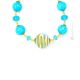 COLLAR MIRHO bisutería artística collares collares cuentas de cristal de Murano con oro de 18k hecho a mano auténtico Made in Italy