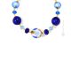 COLLAR DE MÁRMOL bisutería artística collares de perlas de cristal de Murano con oro de 18k hecho a mano auténtico Made in Italy