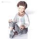 MATTEO - Figura de Capodimonte, niño, una obra de arte en porcelana fina.