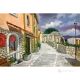 MOLINARA Pintura acrílica moderna sobre lienzo Made in Italy 