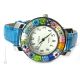 RELOJ DE PULSERA ESPACIO con auténtico cristal de Murano hecho a mano Murrine Made in Italy