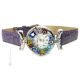 RELOJ DE PULSERA PARA SEÑORA con auténtico cristal de Murano hecho a mano Murrine Made in Italy