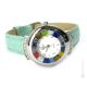 RELOJ DE PULSERA ESTRELLA con auténtico cristal de Murano hecho a mano Murrine Made in Italy