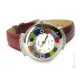 RELOJ DE PULSERA ESTRELLA con auténtico cristal de Murano hecho a mano Murrine Made in Italy
