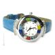 RELOJ DE PULSERA ESTRELLA con auténtico cristal de Murano hecho a mano Murrine Made in Italy