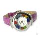 RELOJ DE PULSERA ESTRELLA con auténtico cristal de Murano hecho a mano Murrine Made in Italy