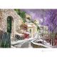 NEVANDO EN MORCONE Pintura acrílica moderna sobre lienzo Made in Italy 
