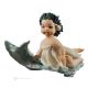 PERLA - Estatuilla de Capodimonte, elegancia romántica en pura porcelana artística.