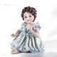 PRISCILLA - Estatuilla de Capodimonte, belleza italiana en porcelana exclusiva.