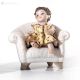 ROSINA - Muñeca Capodimonte, perfecta para darle un toque de arte en el hogar.