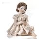 SABRINA - Capodimonte, figura única en refinada y valiosa porcelana.