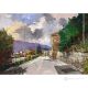 VISTAZO DE IRPINO Pintura acrílica moderna sobre lienzo Made in Italy