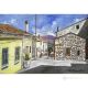 VISTAZO DE IRPINO Pintura acrílica moderna sobre lienzo Made in Italy