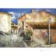 VISTAZO DE FORENZA Pintura acrílica moderna sobre lienzo Made in Italy 