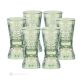 Set de 6 copas de licor auténticas pintadas a mano en cristal de calidad superior.