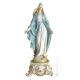 Figura de NUESTRA SEÑORA DE GRACIA Estatua de porcelana Capodimonte hecha a mano en Italia