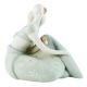 Estatua de figura ISABELLA Figura de porcelana Capodimonte hecha a mano en Italia