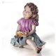 VERONICA - Muñeca Capodimonte de lujo hecha a mano en Italia.