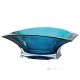 WAVE Auténtico centro de mesa decorativo moderno pintado a mano en vidrio de calidad superior.
