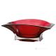 Auténtico centro de mesa decorativo moderno pintado a mano en cristal de calidad superior.