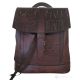 Mochila LORY de piel auténtica, bolsos de moda para hombre, informal, hecho a mano, certificado de garantía